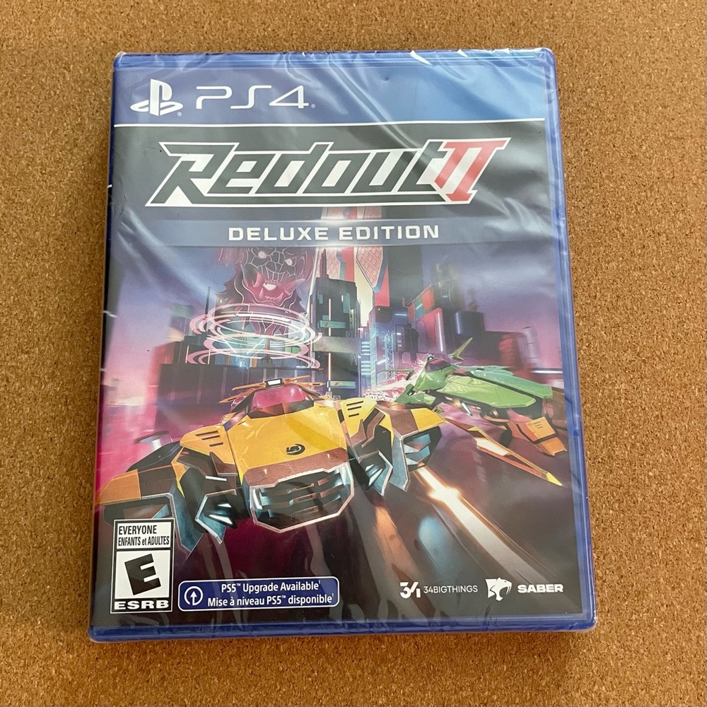 Redout II Video game for ps4 deluxe edition New